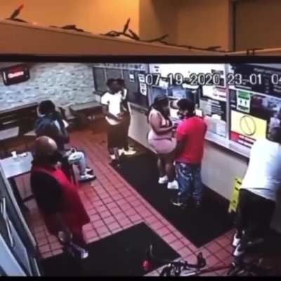 They were chirping his girl… picked the wrong one