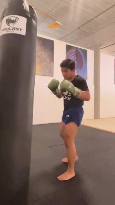 Heavybag work