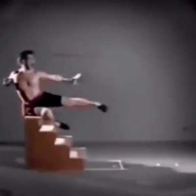 Original footage used to animate the first Mortal Kombat video game (1992)