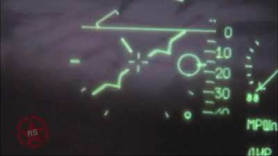 HUD Footage, Russian Su-30 evading a missile over Ukraine. Translated to English.