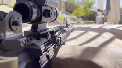 GHK 14.5 FSP with enhanced recoil spring on full auto