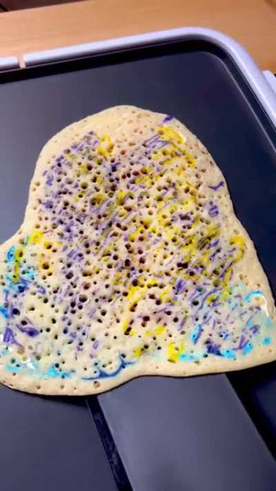 Shaq pancake art