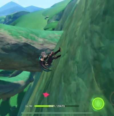 Where he goin?