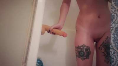 The trouble with roommates... She almost got caught.