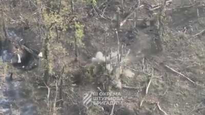 Drone footage from The 3rd Separate Assault Brigade, music from source