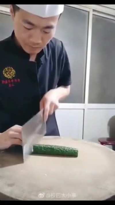 Cucumber slinky
