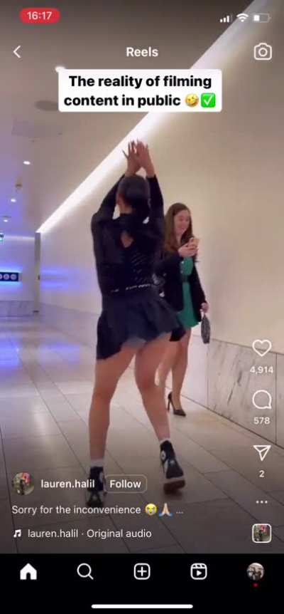 This is HER hallway how dare you use that to walk