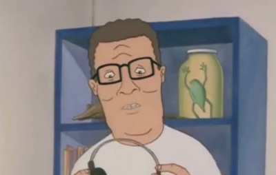 Hank Hill listens to K-Pop for the first time (OC)