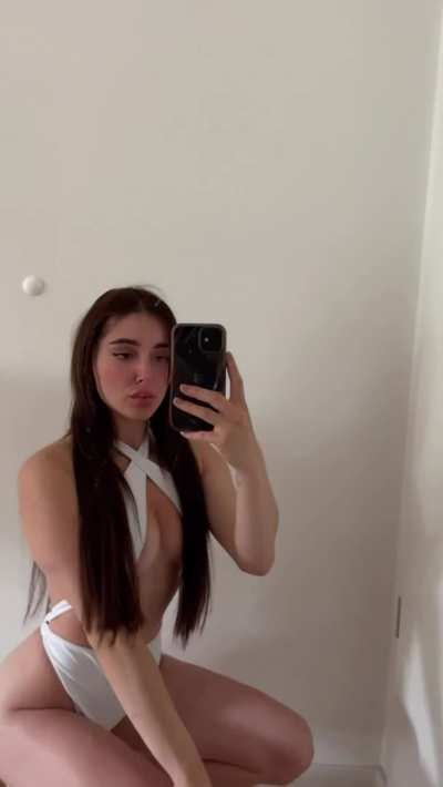 My ex never liked my tiny tits, you enjoy them? (OC)