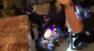 Another view of the woman shot inside the capitol building. (Not my video)