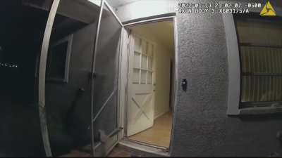 Drunk lady says her neighbor broke out her window, but then this happens...
