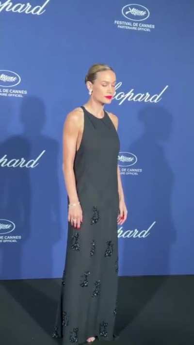Brie larson arriving Cannes 2023 video
