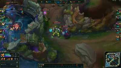 I did what I never thought I could do, a baron steal! I'm proud of my r+q timing