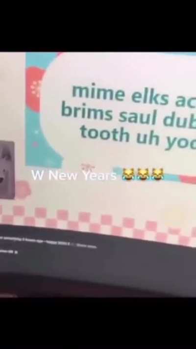 Great way to enter the new year