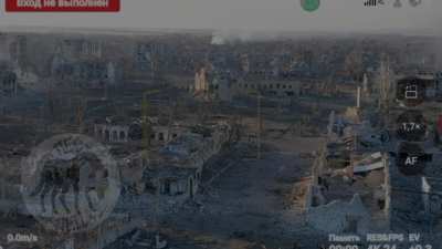 RU pov: Long video showing a combined arms assault on fortified positions in Marinka. Shows BTR POV footage, GoPro footage and drone footage.