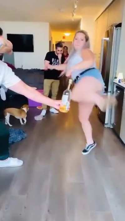 HMF while I pop, lock, and drop it