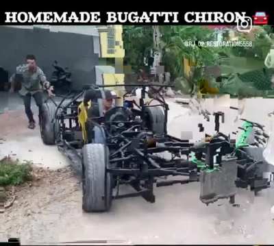 Home made Bugatti Chiron!