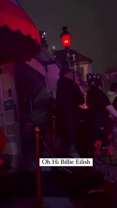 Billie and Jesse Rutherford at Hollywood Horror Nights in LA