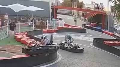 Go kart gymnastics?