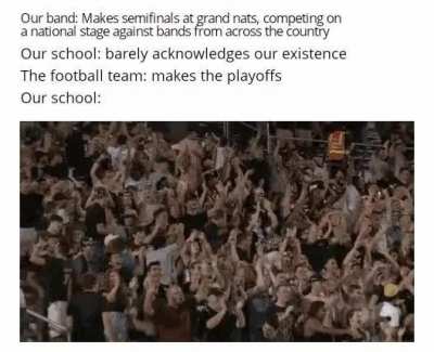 We were proud of ourselves but alas, nobody really cared.