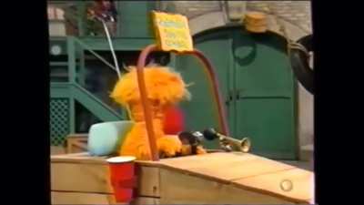 Elmo angry