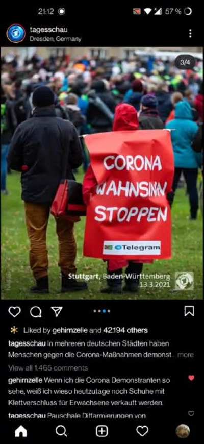 Ich sehe eine Verbindung zwischen den beiden Posts