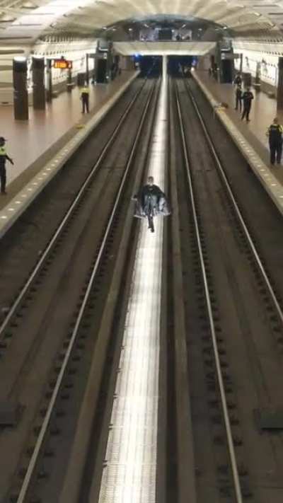 In case anyone is wondering why Metro Center is closed...