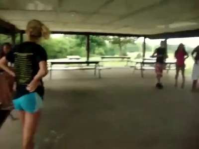 gazebo fight