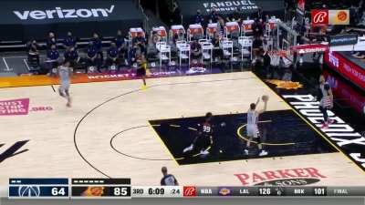 [Highlight] Booker dime to Bridges in transition again