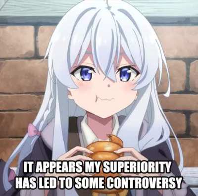 told my waifu about animephobes brigading and frothing at the mouth about 2D, this was her reaction