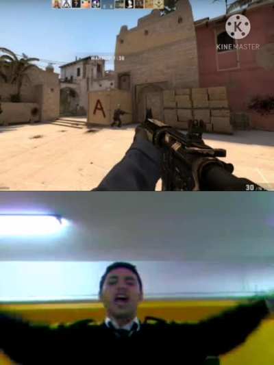 CsGo Da Ahmet Adlı Arkadaşımı Yenmişimdir :