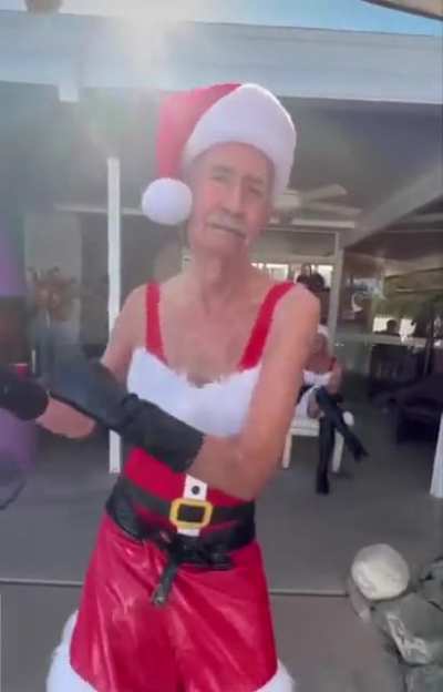 I hope you've been a good boy this year.