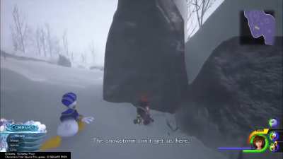 The snowstorm can't get us here