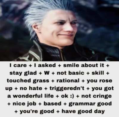 Vergil motivates you