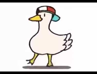 Dancing duck but in hd