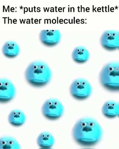 They be boiling