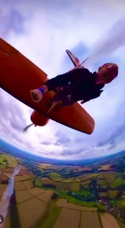 Plane surfing