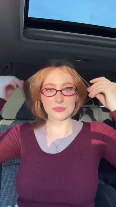 Trying glasses - IG Post - Feb 2024