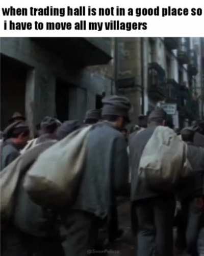 Minecraft moment