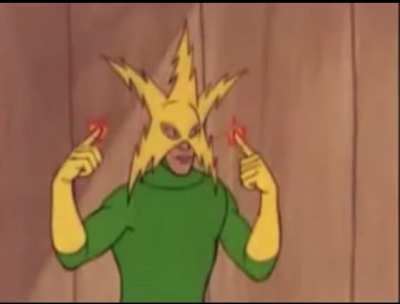 Spider-Man explodes
