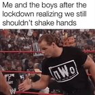 We need to air bend our handshakes for now