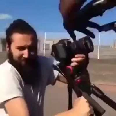 filming a rap video