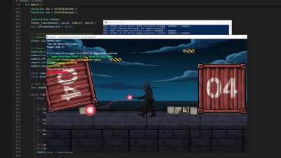 Ai rise vs humanity game early development some mechanism everything is destructible use environment to destroy enemies