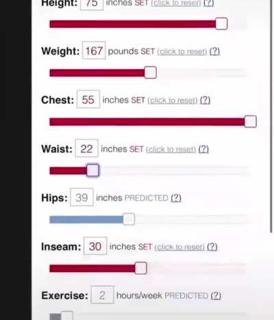 The ideal body
