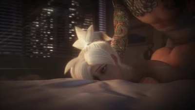 Mercy fucked from behind