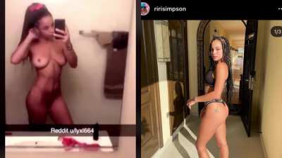 Y’all remember Riley Simpson ?? The bitch ddg had signed a while back been caught selling nudes 😭😂 y’all welcome boys 🎸⚡️