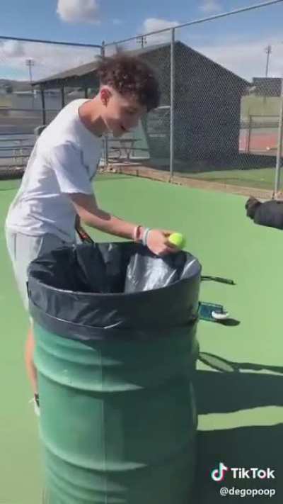 Dumpster shot