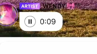 201021 WENDY - Milky Way (Orig. BoA) Solo Ver. Cover