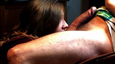 i worship his balls a lot, when i suck him