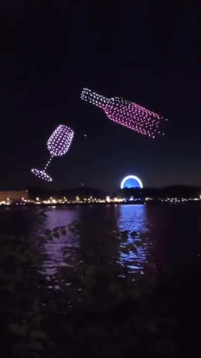 Meanwhile in France two days ago, Bordeaux Wine Festival